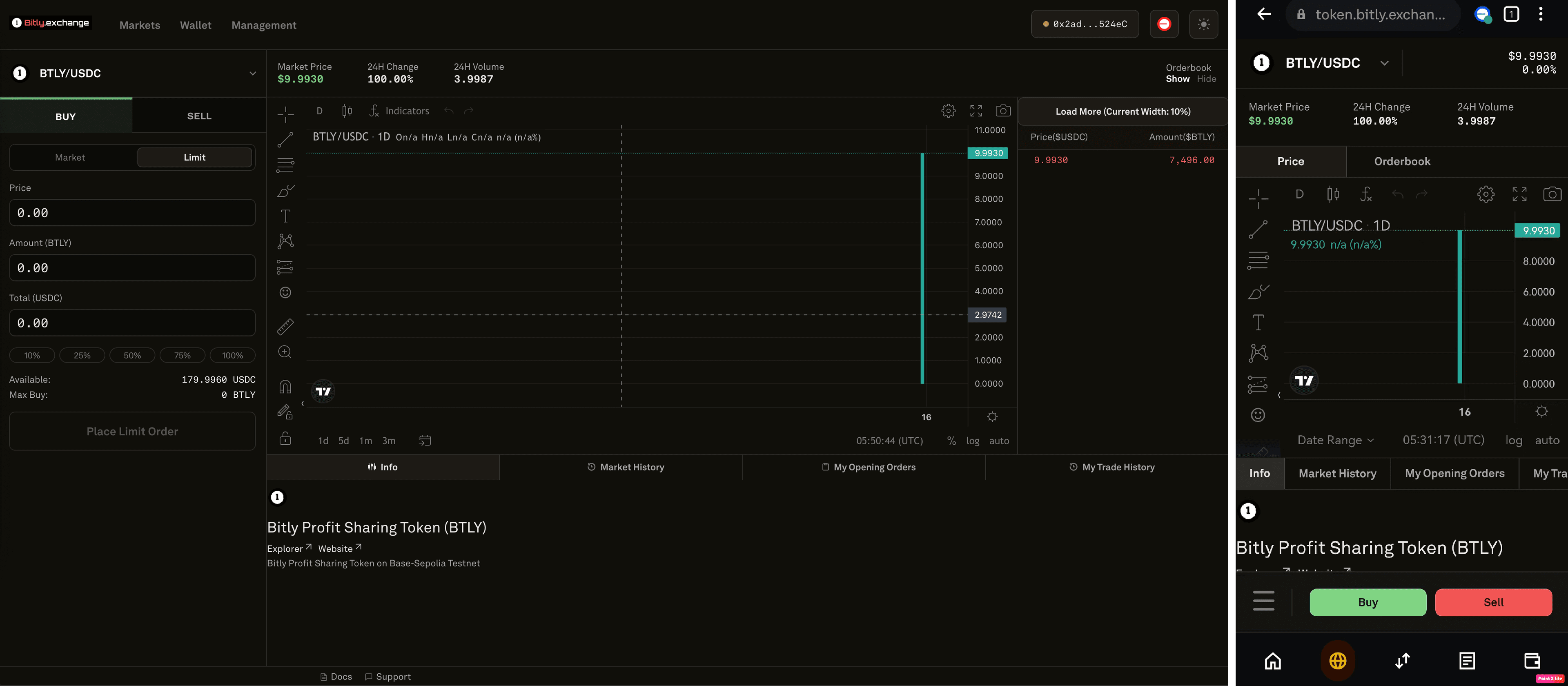 Live Dapp Preview